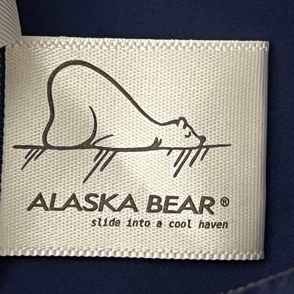 Alaska Bear Silk pillow case pair/ Firm Price